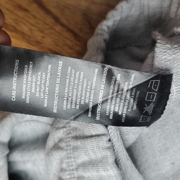 BUFFALO by David Bitton Grey Hoodie with elastic cinched waist and sleeves - Picture 7 of 7